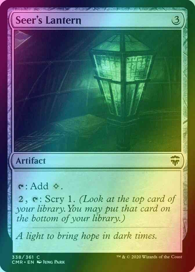 Seer's Lantern [338] [Commander Legends] [Foil]