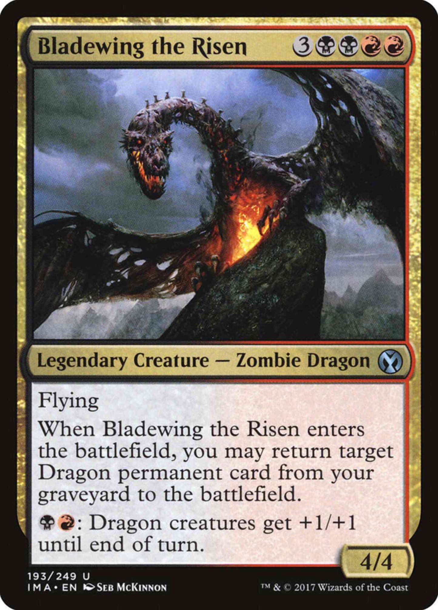 Bladewing the Risen [193] [Iconic Masters] [Non-Foil]