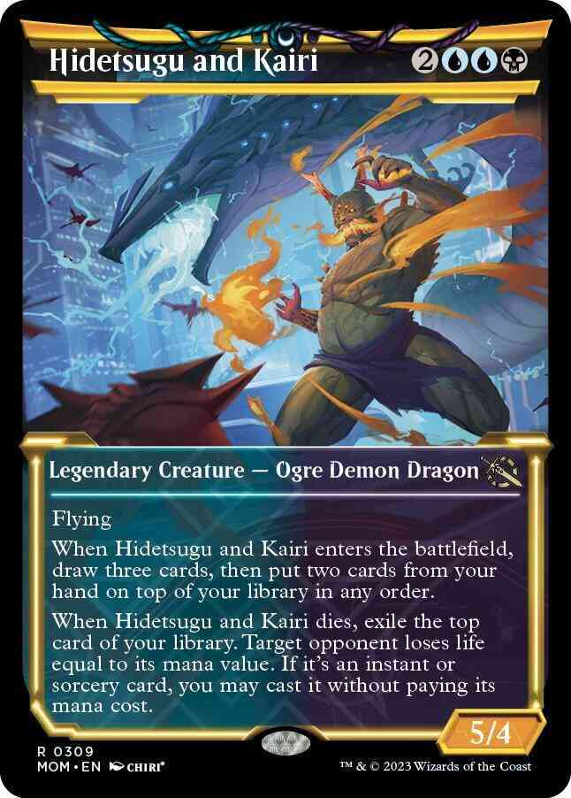 Hidetsugu and Kairi [309] [Planar Showcase] [March of the Machine] [Non-Foil]