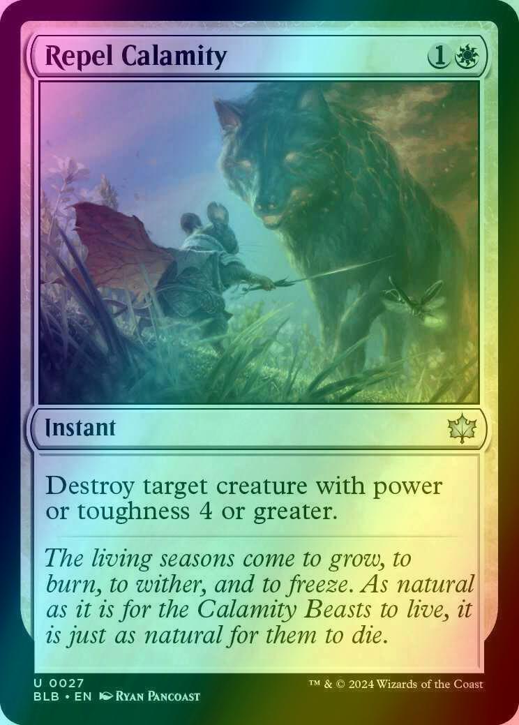 Repel Calamity [27] [Bloomburrow] [Foil]