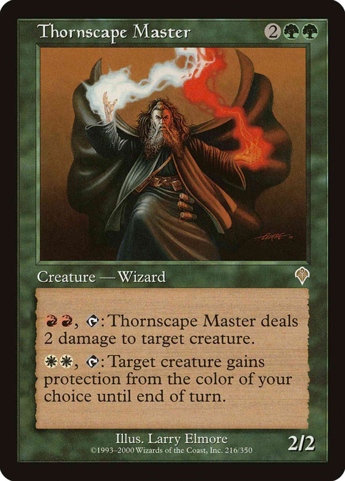 Thornscape Master [216] [Invasion] [Non-Foil]