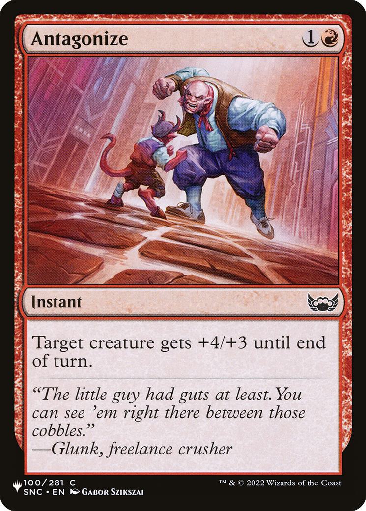 Antagonize [SNC-100] [Welcome Decks 2024] [The List] [Non-Foil]