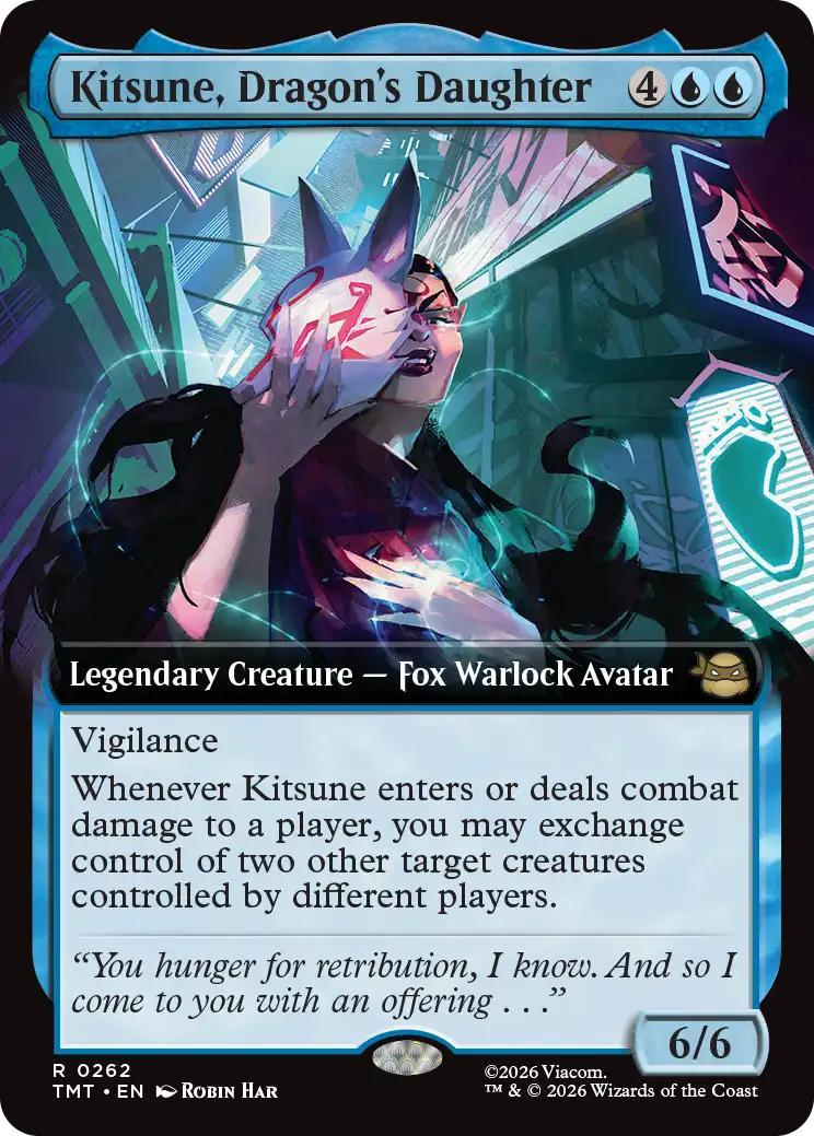 Kitsune, Dragon's Daughter [262] [Extended Art] [Teenage Mutant Ninja Turtles] [Non-Foil]