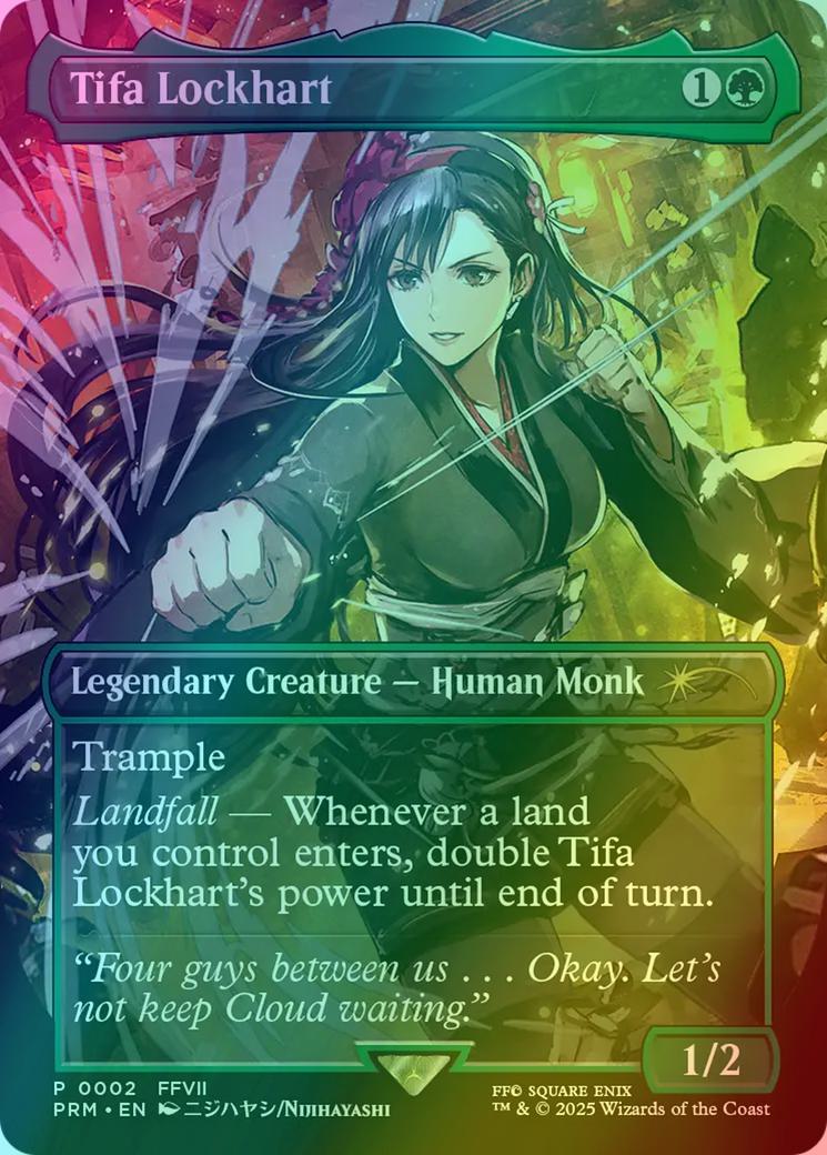 Tifa Lockhart [9] [Borderless] [FFVII] [MagicFest 2025] [Foil]