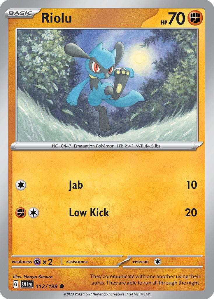 Riolu - 112/198 - Common [sv01-112] [Non-Holo]