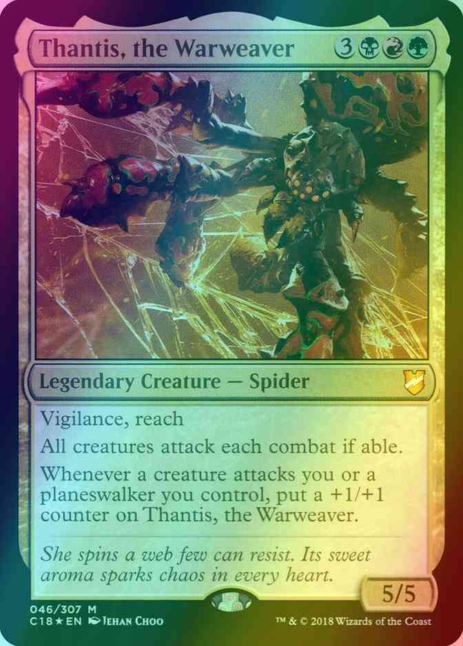 Thantis, the Warweaver [46] [Commander 2018] [Foil]
