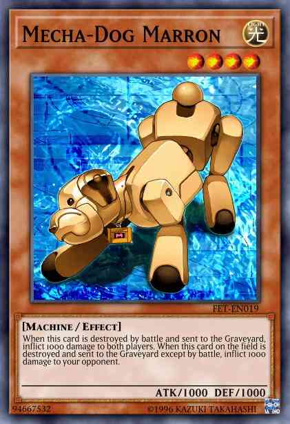 Mecha-Dog Marron - FET-EN019 - Common - 1st Edition