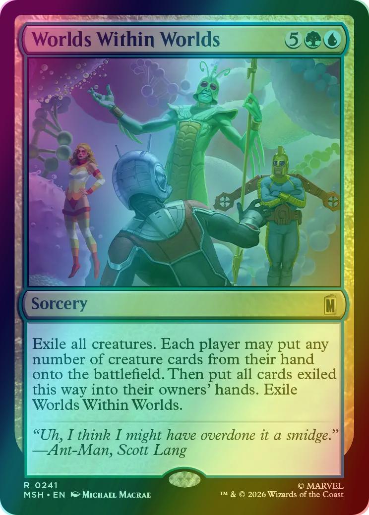 Worlds Within Worlds [241] [Marvel Super Heroes] [Foil]