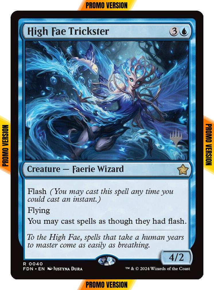 High Fae Trickster [40p] [Promo Pack] [Foundations: Promos] [Non-Foil]