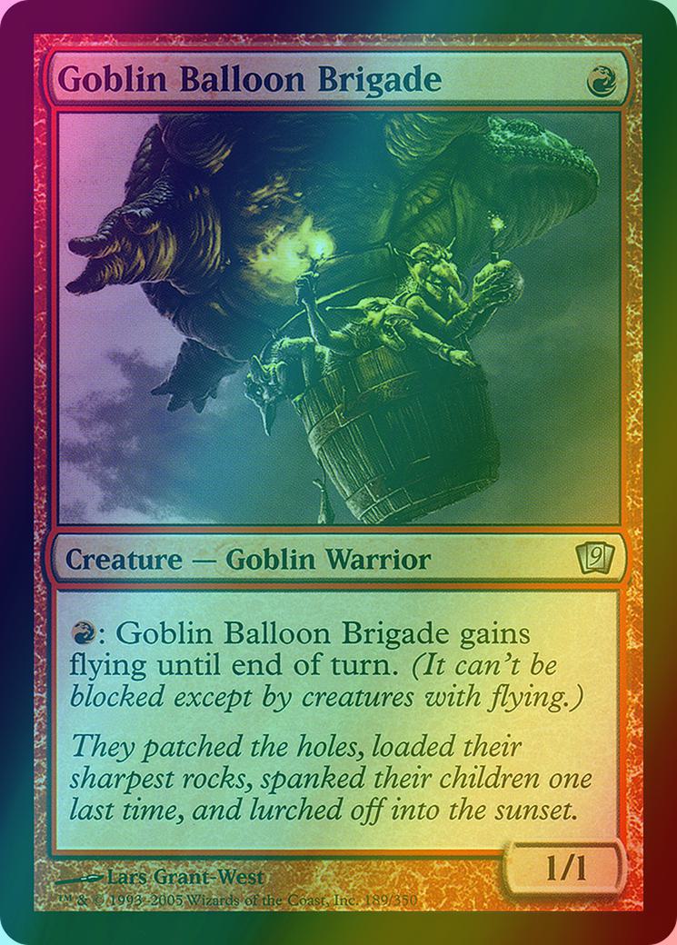 Goblin Balloon Brigade [189x] [Ninth Edition] [Foil]
