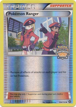 Pokemon Ranger - 104/114 - Reverse Holo Regional Championship 2016 Promo [Reverse Holo]