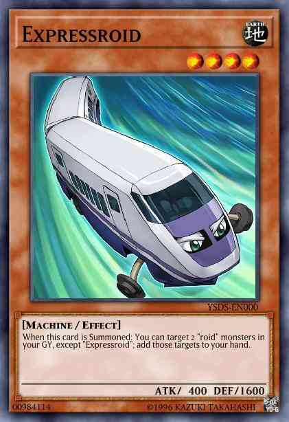 Expressroid - GLAS-EN016 - Rare - 1st Edition