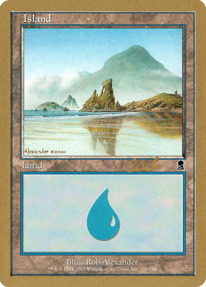 Island [cr338] [Carlos Romao] [338] [World Championship Decks 2002] [Non-Foil]