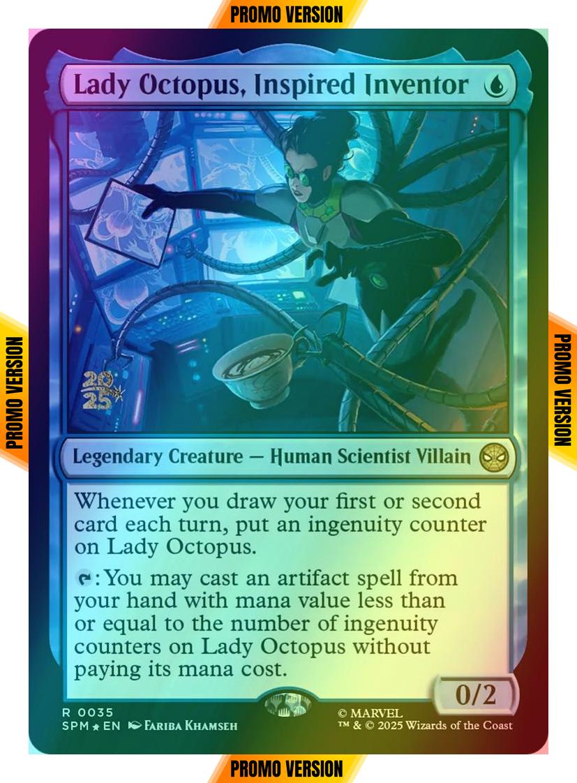 Lady Octopus, Inspired Inventor [35s] [Marvel's Spider-Man: Promos] [Foil]