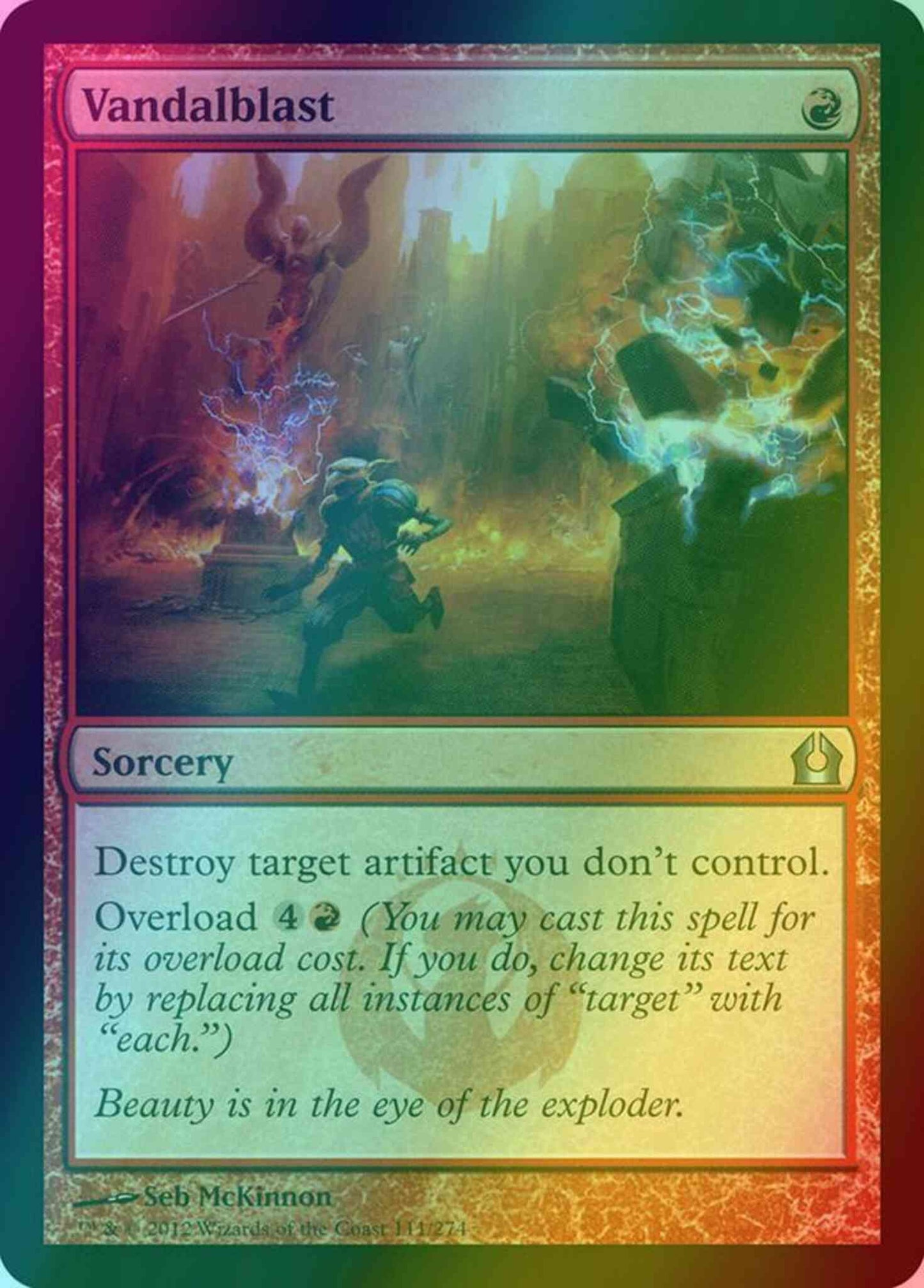 Vandalblast [111] [Return To Ravnica] [Foil]
