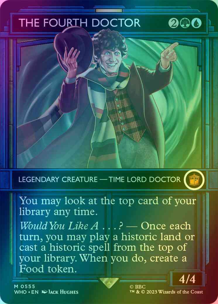 The Fourth Doctor [555] [TARDIS Showcase] [Universes Beyond: Doctor Who] [Foil]