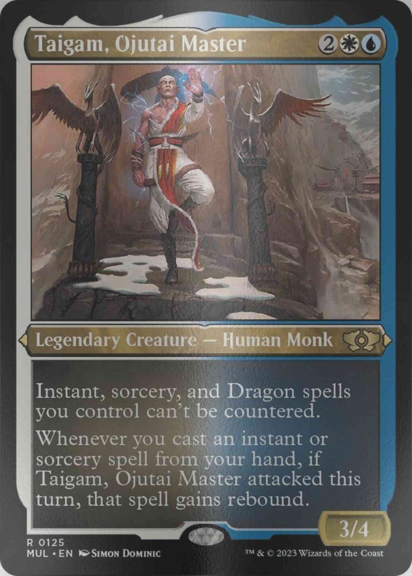 Taigam, Ojutai Master [125] [Multiverse Legends] [Etched Foil]