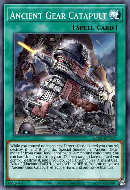 Ancient Gear Catapult - SR03-EN021 - Super Rare - Unlimited