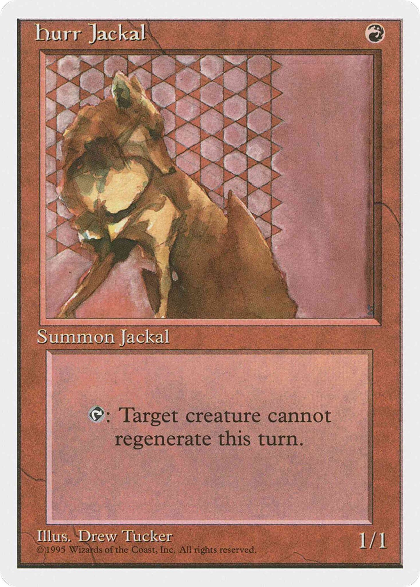 Hurr Jackal [203] [Fourth Edition] [Non-Foil]