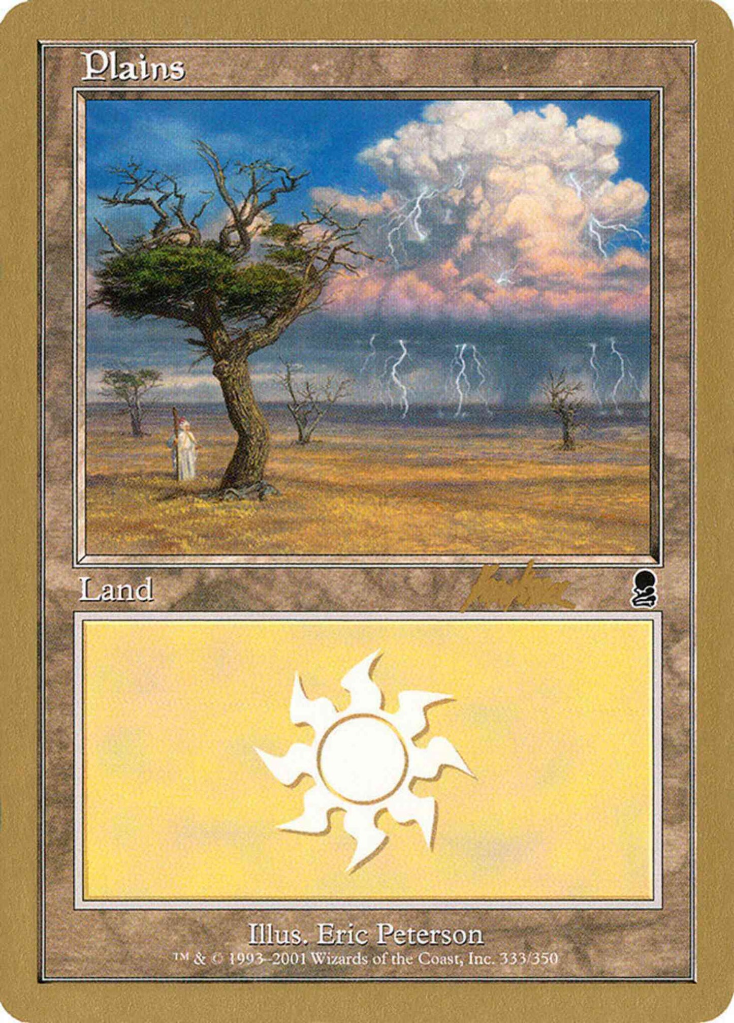 Plains [bk333] [Brian Kibler] [333] [World Championship Decks 2002] [Non-Foil]
