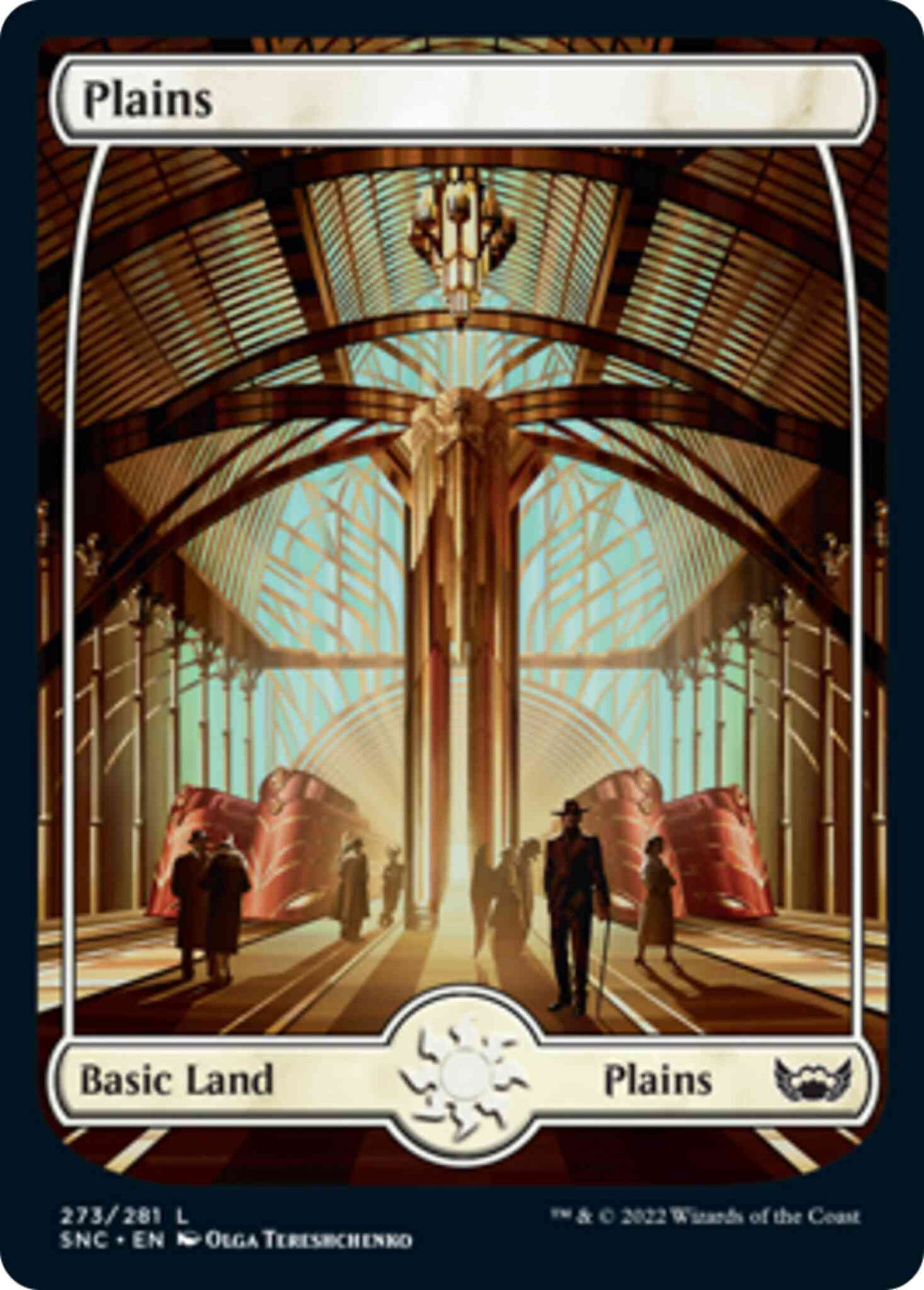 Plains [273] [Full Art] [Metropolis] [Streets of New Capenna] [Non-Foil]
