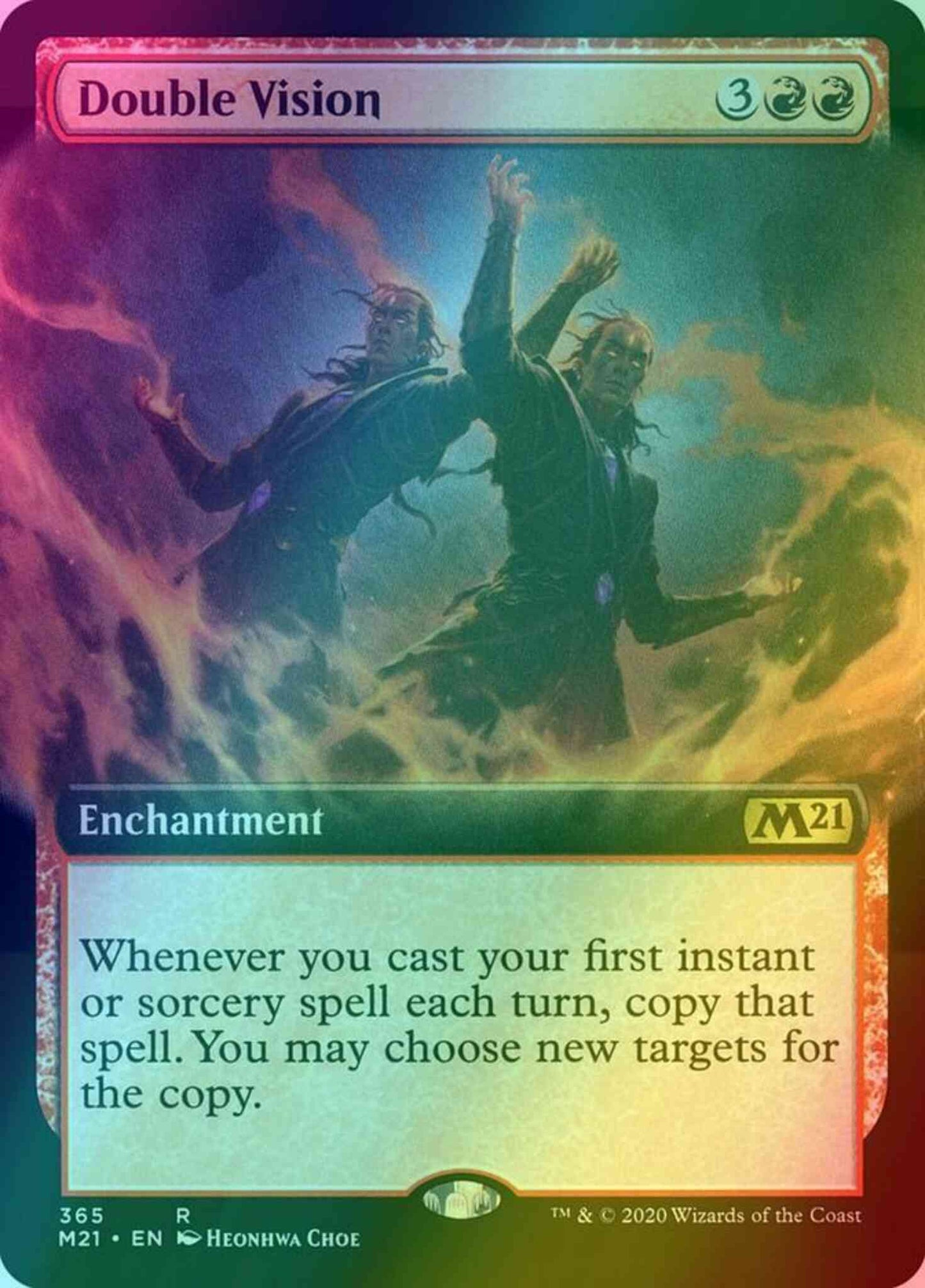 Double Vision [365] [Extended Art] [Core Set 2021] [Foil]