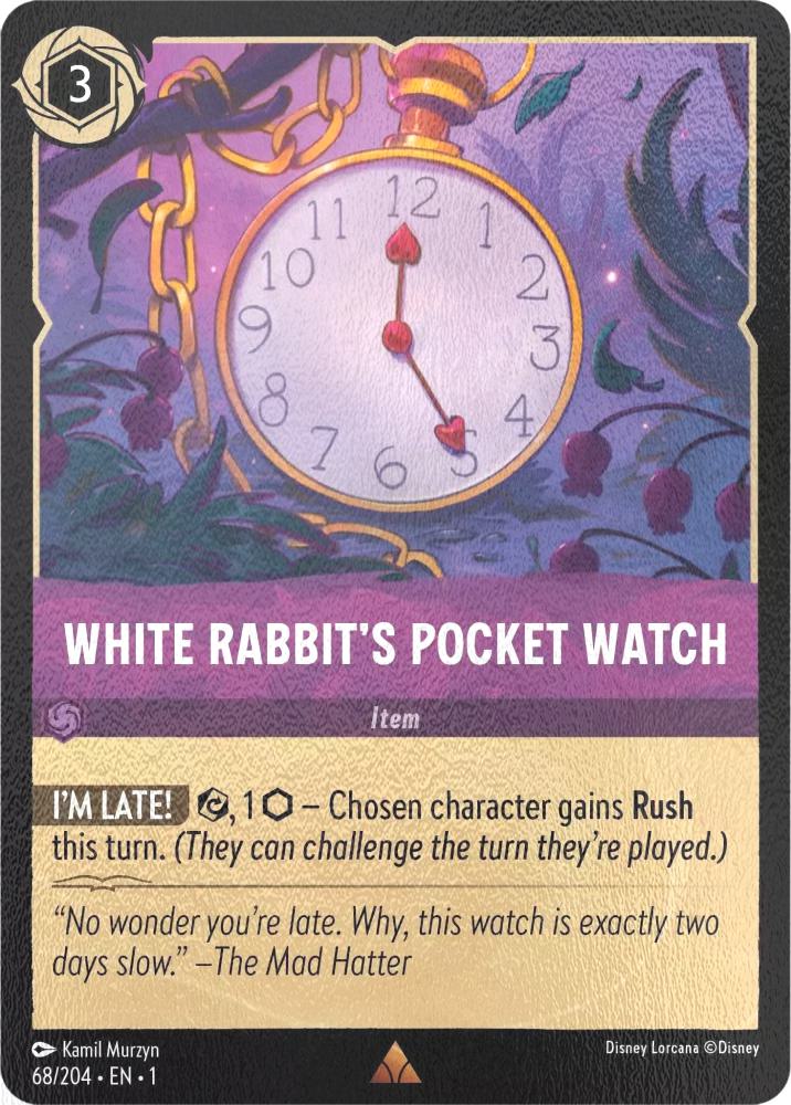 White Rabbit's Pocket Watch - 68/204 [The First Chapter] [Cold Foil]