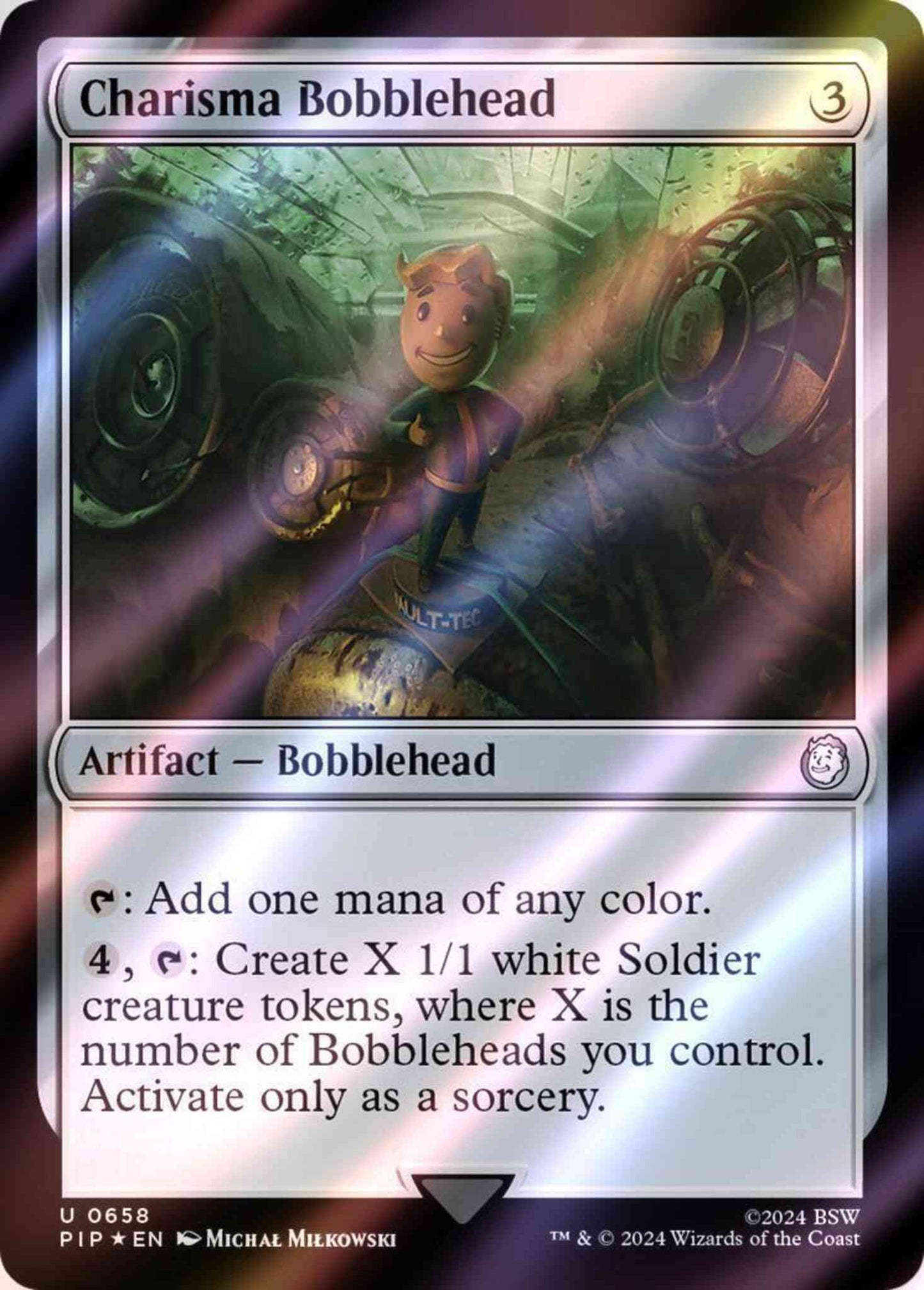 Charisma Bobblehead [658] [Fallout] [Surge Foil]