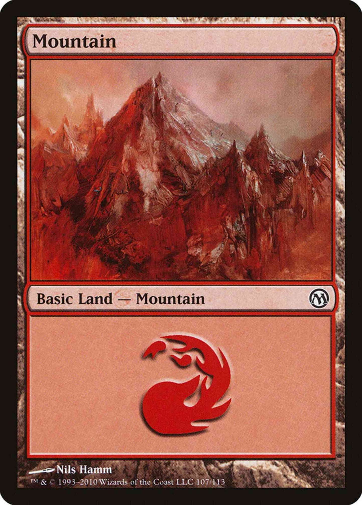 Mountain [107] [Duels of the Planeswalkers] [Non-Foil]