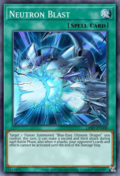 Neutron Blast - DPRP-EN008 - Ultra Rare - 1st Edition