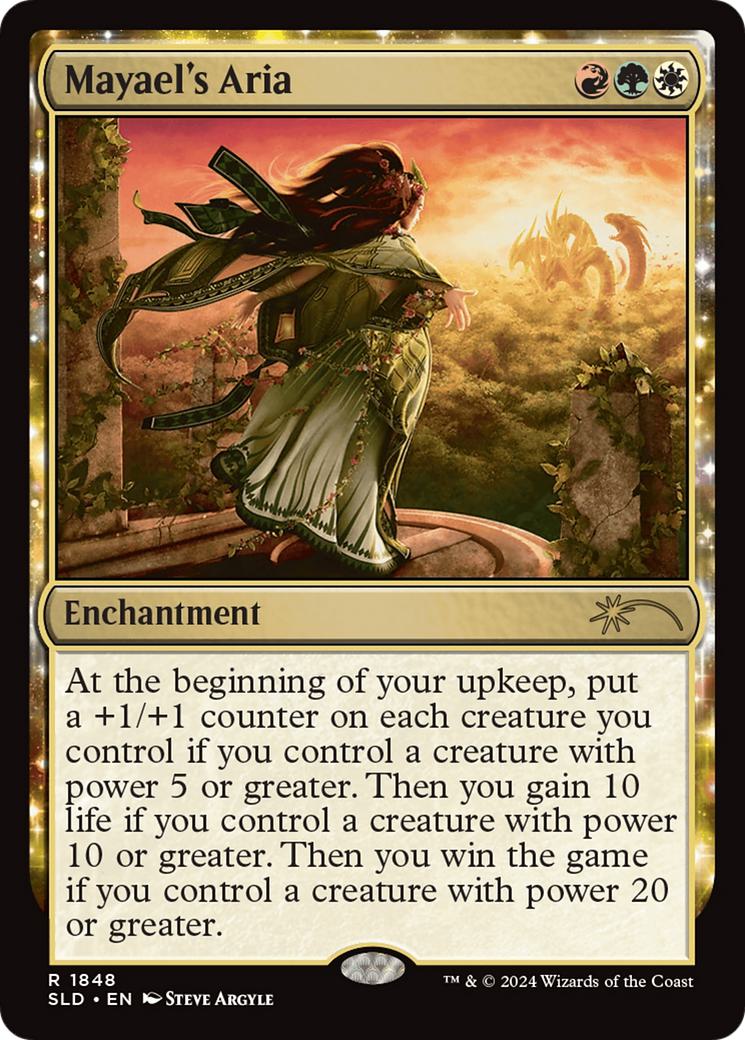Mayael's Aria [1848] [20 Ways to Win] [Secret Lair Drop] [Non-Foil]