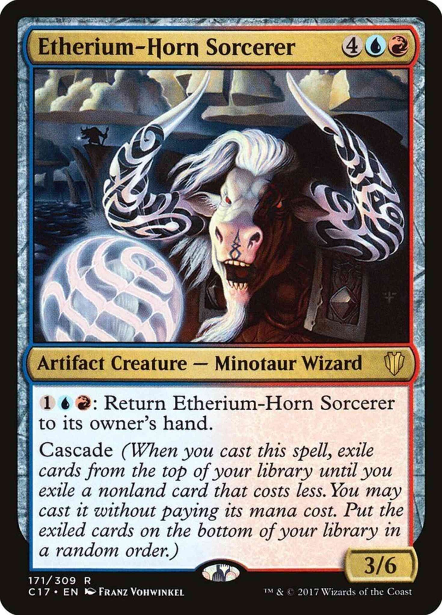Etherium-Horn Sorcerer [171] [Commander 2017] [Non-Foil]