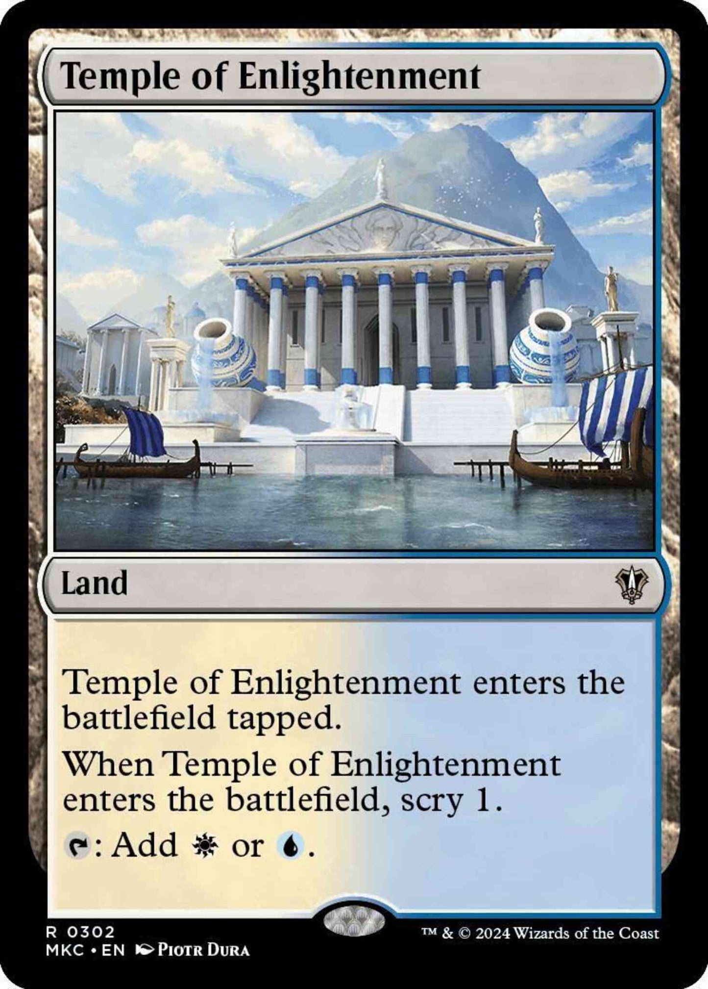Temple of Enlightenment [302] [Murders at Karlov Manor: Commander] [Non-Foil]