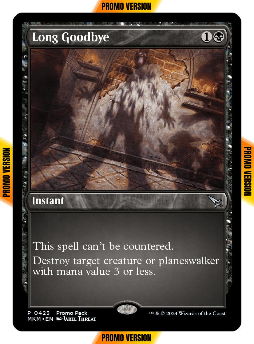 Long Goodbye [423] [Dark Frame Promo Pack] [Murders at Karlov Manor] [Non-Foil]