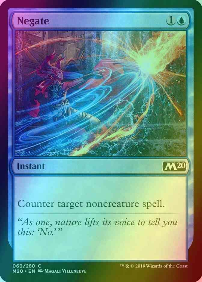 Negate [69] [Core Set 2020] [Foil]
