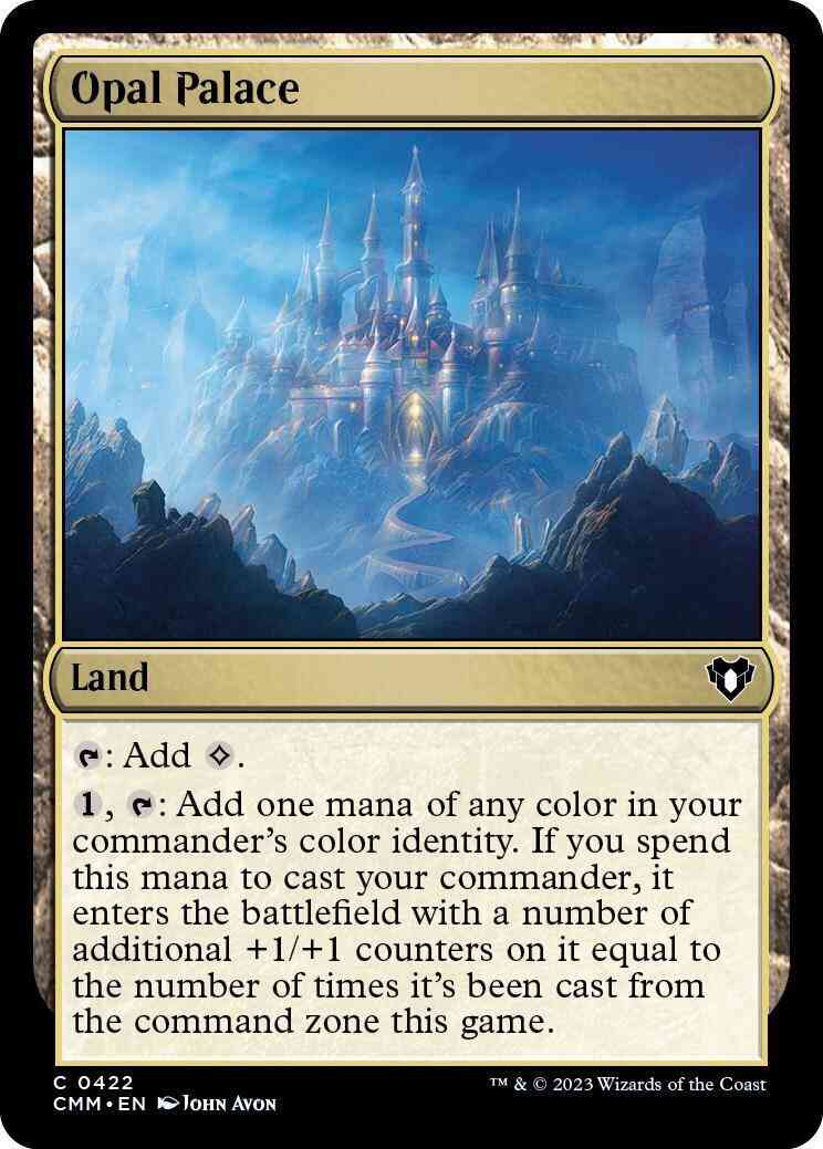 Opal Palace [422] [Commander Masters] [Non-Foil]