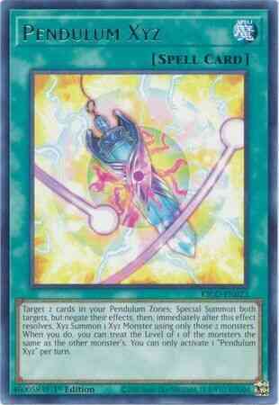 Pendulum Xyz - KICO-EN023 - Rare - 1st Edition