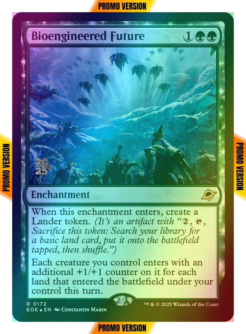Bioengineered Future [172s] [Prerelease] [Edge of Eternities: Promos] [Foil]