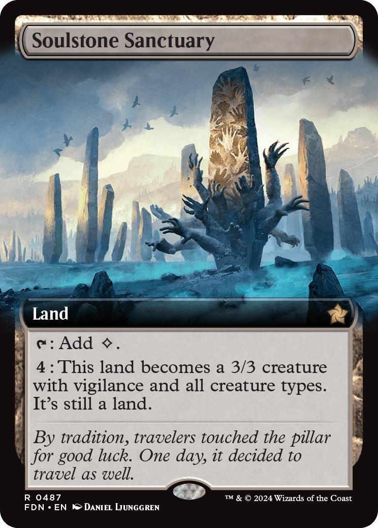 Soulstone Sanctuary [487] [Extended Art] [Foundations] [Non-Foil]
