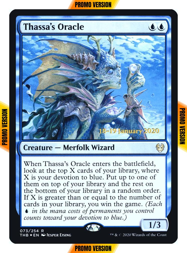 Thassa's Oracle [73s] [Theros Beyond Death Promos] [Foil]