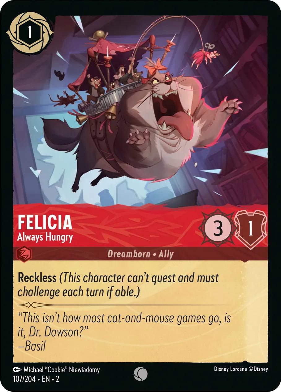 Felicia - Always Hungry - 107/204 [Rise Of The Floodborn] [Cold Foil]