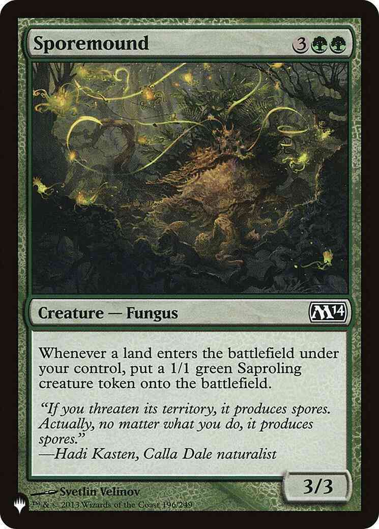 Sporemound [M14-196] [The List] [Non-Foil]