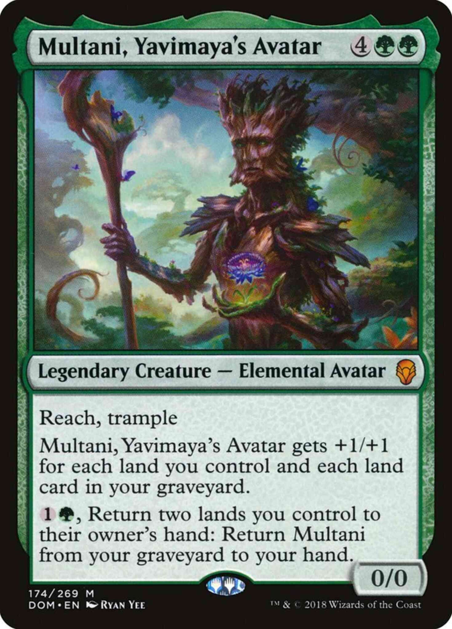 Multani, Yavimaya's Avatar [174] [Dominaria] [Non-Foil]