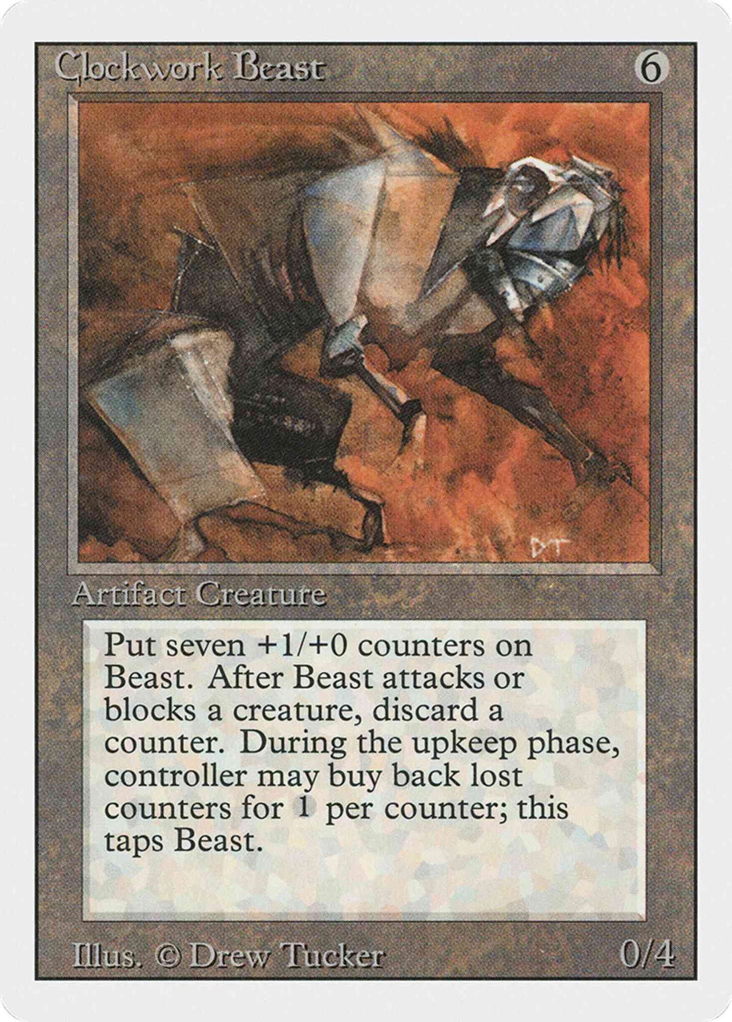 Clockwork Beast [240] [Revised Edition] [Non-Foil]