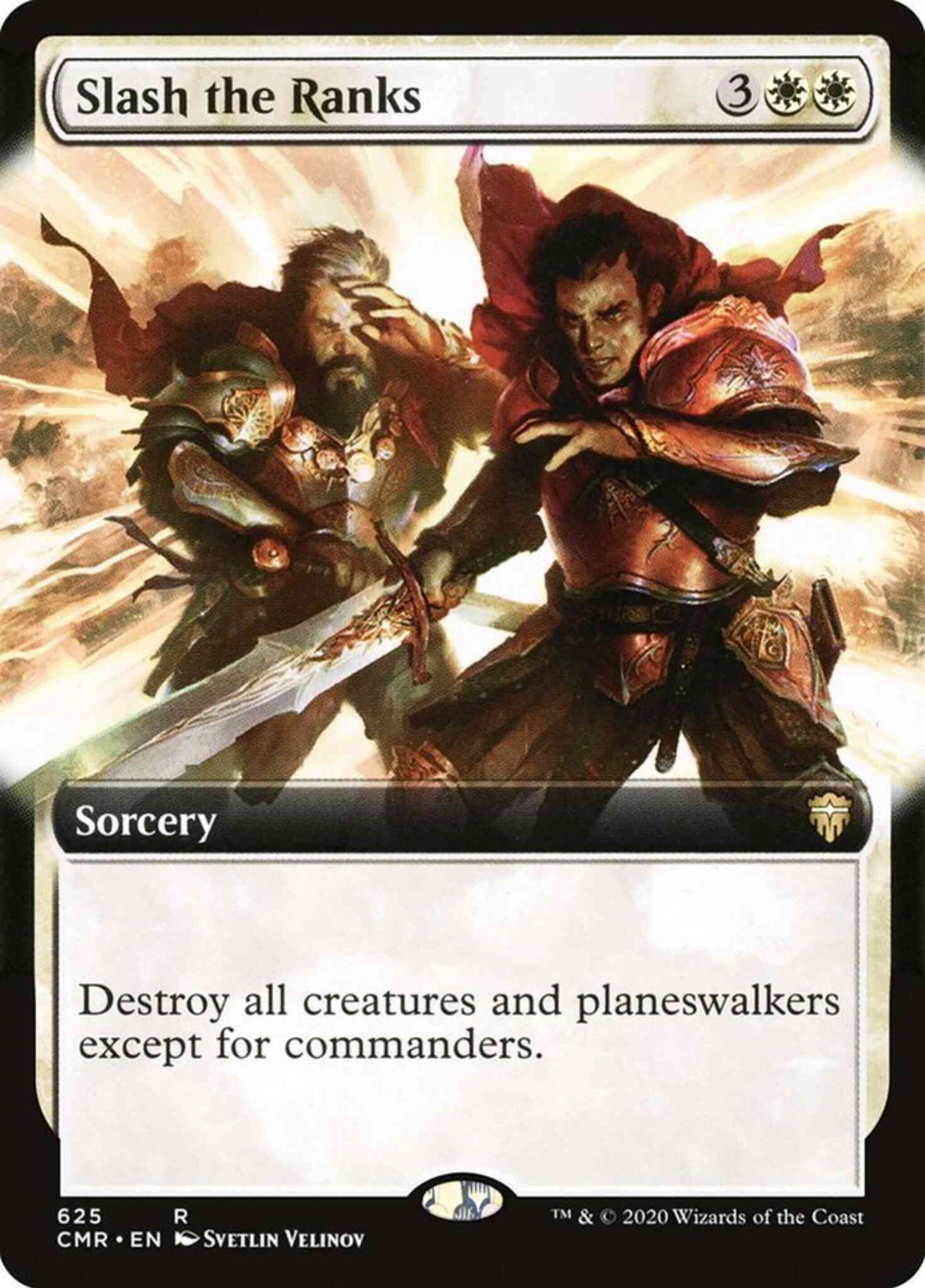Slash the Ranks [625] [Extended Art] [Commander Legends] [Non-Foil]
