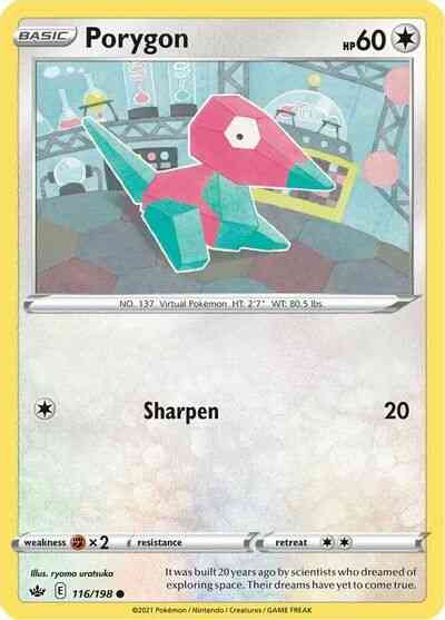 Porygon - 116/198 - Common [swsh6-116] [Non-Holo]