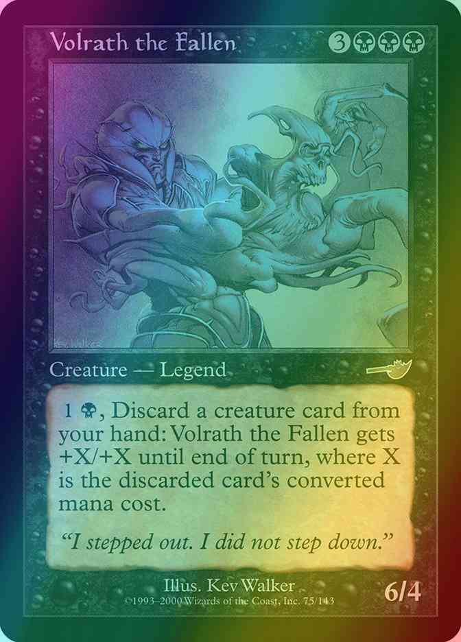 Volrath the Fallen [75] [Nemesis] [Foil]