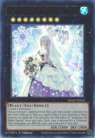 Teardrop the Rikka Queen - MAZE-EN053 - Ultra Rare - 1st Edition