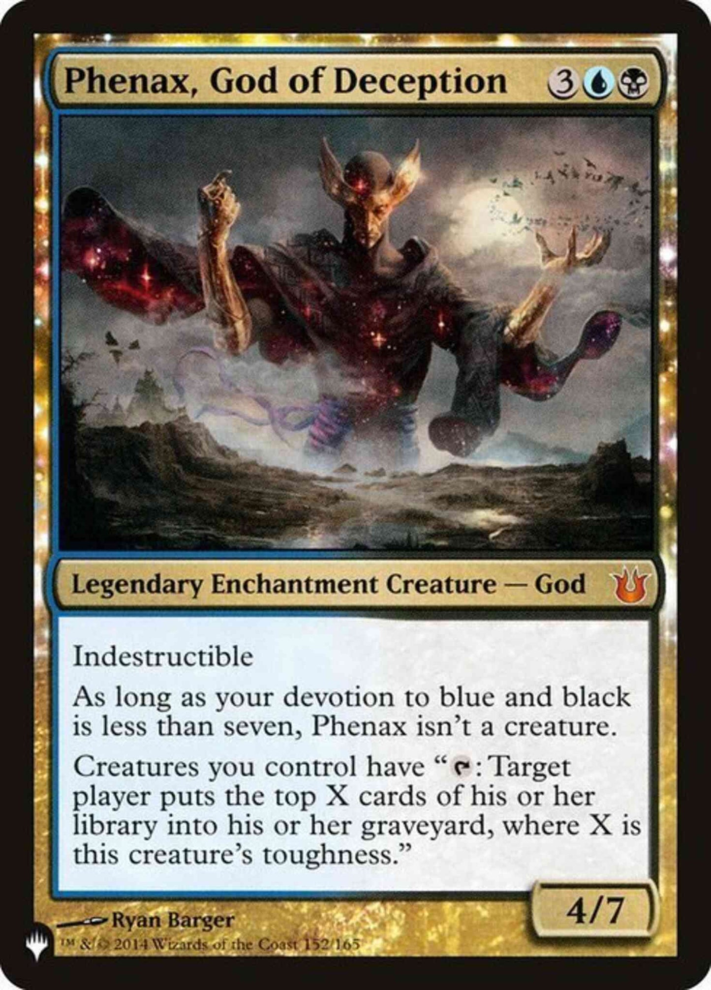 Phenax, God of Deception [BNG-152] [The List] [Non-Foil]