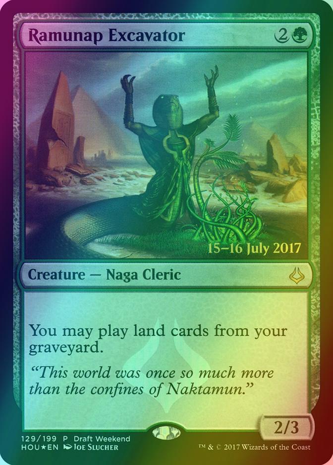 Ramunap Excavator [129] [Draft Weekend] [Hour of Devastation Promos] [Foil]